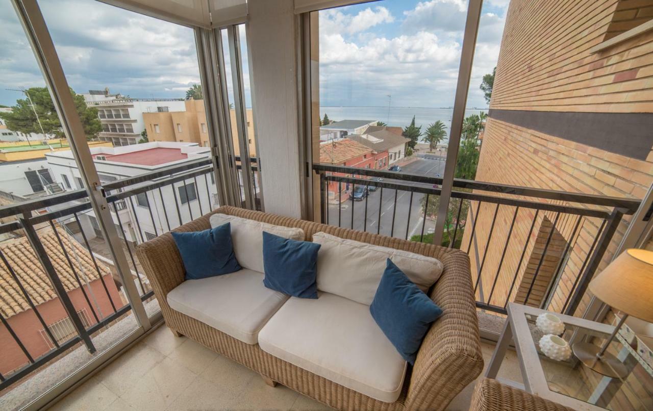 Apartamento con vistas al mar Santiago De La Ribera Exterior foto